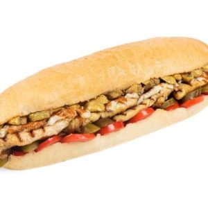 product-grid-gallery-item ساندویچ بمب فیله مرغ و ژامبون تنوری با قارچ و پنیر در نان باگت