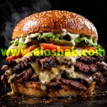 ساندویچ آنتروکوت پاریس (Entrecote Rib-Eye Cut)