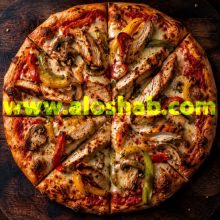 پیتزا اسموک هاوس چیکن تگزاسی (Texas Style Chicken Smokehouse)