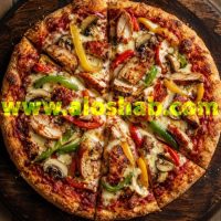 پیتزا چیکن پاسترامی نیویورکی (NewYork Style Chicken Pastrami) فست فود و رستوران شبانه الوشب
