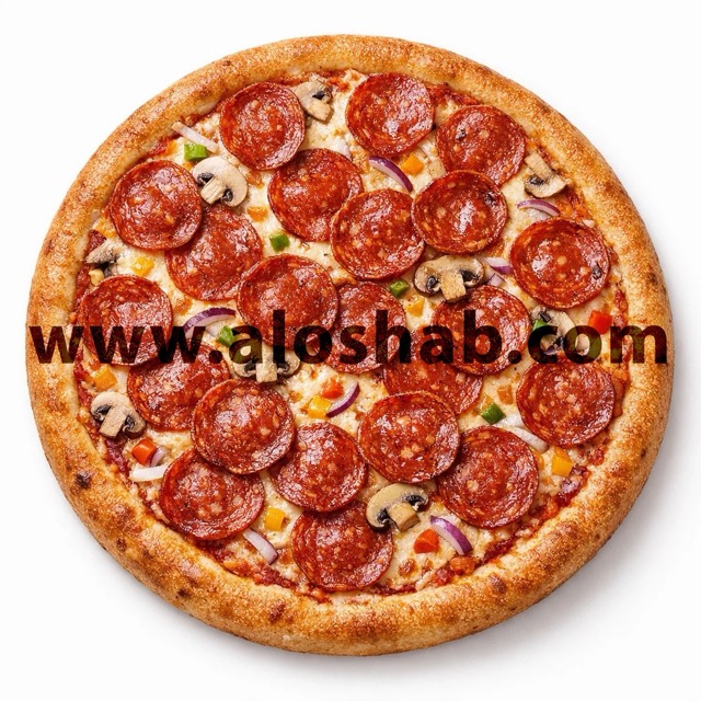 پیتزا پپرونی تک نفره