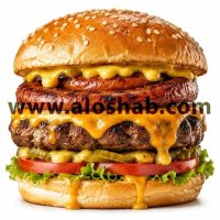 چوریتزو برگر زغالی