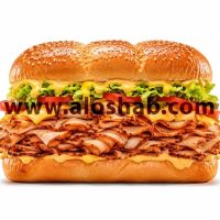 ساندویچ بیکن بوقلمون