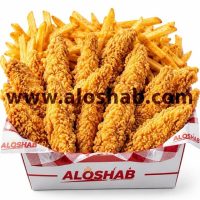 فیله مرغ سوخاری ۱۲ تکه و سیب زمینی