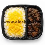 چلوخورشت قورمه سبزی الوشب - فست فود و رستوران شبانه تهران