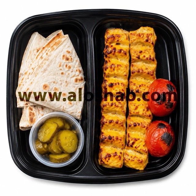 خوراک جوجه کباب کاردی مخصوص الوشب - فست فود و رستوران شبانه تهران