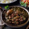 طرز تهیه قورمه سبزی جنوبی مجلسی