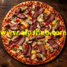 پیتزا پاسترامی نیویورکی (NewYork Style Pastrami)