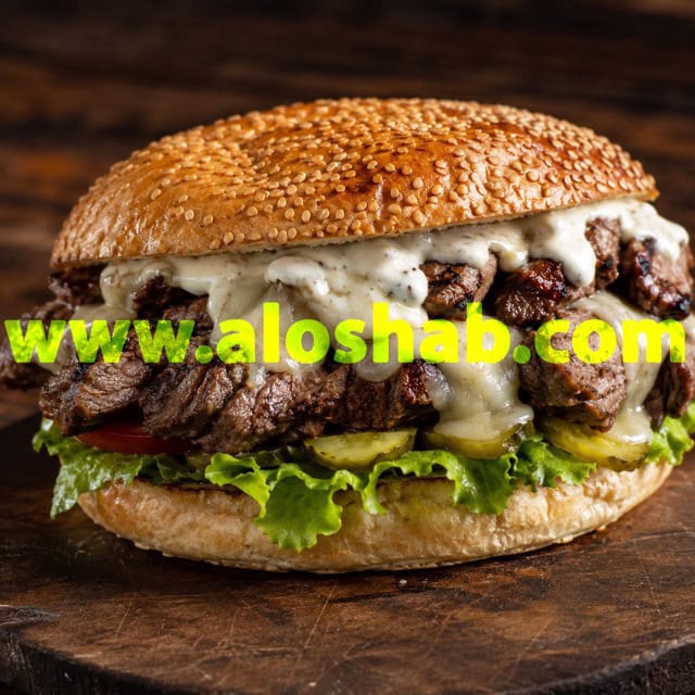 ساندویچ آنتروکوت پاریس - Entrecote Rib-Eye Cut - فست فود و رستوران شبانه الوشب